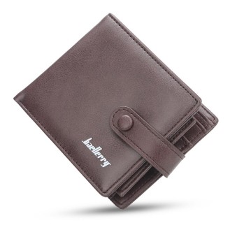 Kleine Herrengeldbörse mit einem Verschluss BAELLERRY D1305 Kaffee. (Small men's wallet with a clasp BAELLERRY D1305 Coffee.) Kleine Herrengeldbörse mit einem Verschluss BAELLERRY D1305 Kaffee. (Small men's wallet with a clasp BAELLERRY D1305 Coffee.)